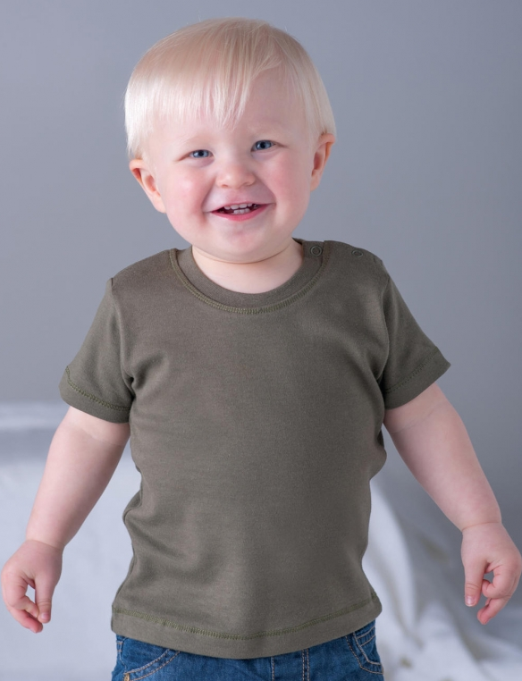 maglietta neonato e bimbo cotone organico Babybugz