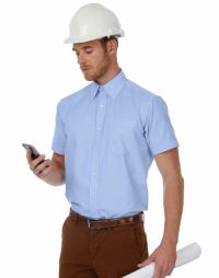 camicia da lavoro uomo manica corta B&C