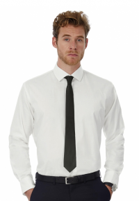 camicia da cameriere bianca o nera B&C