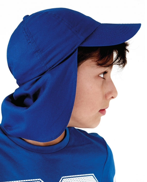 cappello da legionario bambino protezione sole raggi uv Beechfield