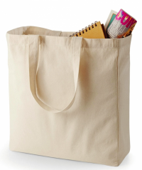 borse shopper bag in canvas Quadra