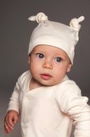 Cappellino neonato cotone organico Babybugz