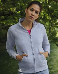 felpe sportive con zip da ragazza e donna Fruit of the Loom